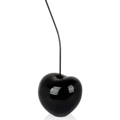 Statues & Sculptures Table Top|Contemporary-Cherry Pop 66cm Black Resin Indoor Sculpture