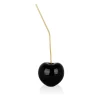 Statues & Sculptures Table Top|Contemporary-Cherry Pop 44cm Black Resin Indoor Sculpture