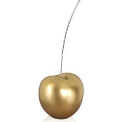 Statues & Sculptures Table Top|Contemporary-Cherry Pop 66cm Gold Resin Indoor Sculpture