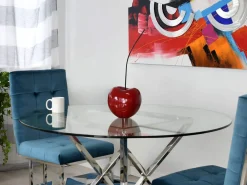 Statues & Sculptures Table Top|Contemporary-Cherry Pop 54cm Red Resin Indoor Sculpture