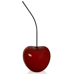 Statues & Sculptures Table Top|Contemporary-Cherry Pop 66cm Red Resin Indoor Sculpture