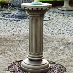 Statues & Sculptures Armillary Sundials-Clarence Stone Brass Armillary Garden Sundial