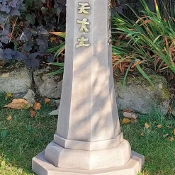 Statues & Sculptures Pagodas-Classic Candle Japanese Pagoda Lantern Stone Garden Ornament