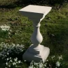 Statues & Sculptures Plinths & Pedestals|Garden Sundials-Classic Square 72cm Stone Sundial Pedestal
