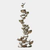 Statues & Sculptures Giant|Floor Standing-Cosmic Bubbles 226cm Silver Metal Garden Sculpture