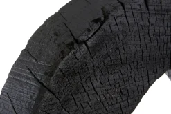 Statues & Sculptures Table Top|Abstract-Cosmic Loop 43cm Black Wood Indoor Sculpture