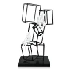 Statues & Sculptures Table Top|Contemporary-Creative Thinker 47cm Metal Indoor Sculpture