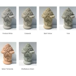 Statues & Sculptures Stone Benches-Curved Ivy Stone Garden Bench