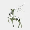 Statues & Sculptures Wildlife|Stags & Deers-Deer 198cm Geometric Metal Garden Sculpture