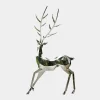 Statues & Sculptures Wildlife|Stags & Deers-Deer 258cm Geometric Metal Garden Sculpture