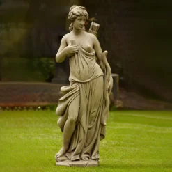 Statues & Sculptures Roman-Diana Stone Garden Statue