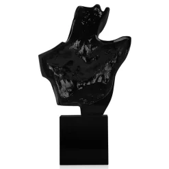Statues & Sculptures Figurative|Table Top-Divided Titan 52cm Black Resin Indoor Sculpture