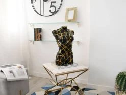 Statues & Sculptures Figurative|Table Top-Divine Torso 50cm Black Resin Indoor Sculpture