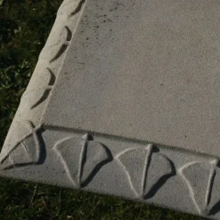 Statues & Sculptures Stone Benches-Double Length Ivy Straight Stone Bench - Large Garden Benches