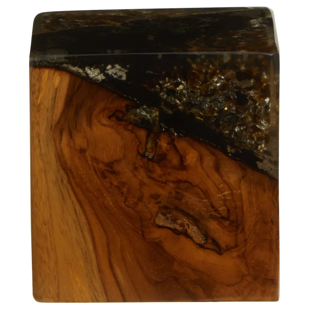 Statues & Sculptures Contemporary-Earths Core 10cm Wood Indoor Sculpture