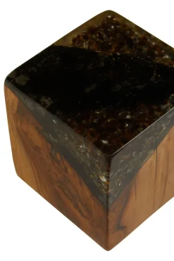 Statues & Sculptures Contemporary-Earths Core 10cm Wood Indoor Sculpture