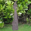 Statues & Sculptures Modern-Embracing Lovers 81cm Modern Poly Resin Garden Statue