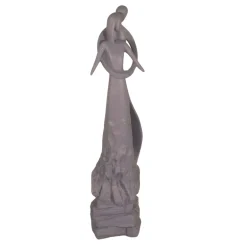 Statues & Sculptures Modern-Embracing Lovers 81cm Modern Poly Resin Garden Statue