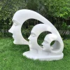 Statues & Sculptures Modern-Escape Reality 70cm Marble Resin Garden Statue