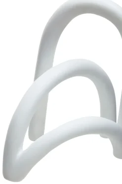 Statues & Sculptures Table Top|Abstract-Eternal Arches 22cm White Resin Indoor Sculpture