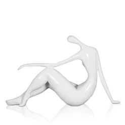 Statues & Sculptures Figurative|Table Top-Eternal Grace 21cm White Resin Indoor Sculpture