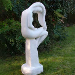Statues & Sculptures Modern-Europa 110cm Marble Resin Garden Statue
