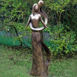 Statues & Sculptures Contemporary-Everlasting Love 118cm Bronze Resin Garden Statue