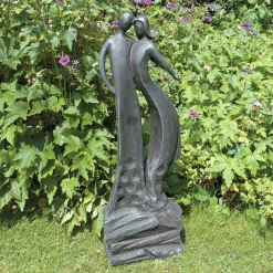 Statues & Sculptures Modern-First Love Modern Poly Resin Garden Statue