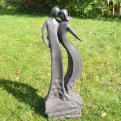 Statues & Sculptures Modern-First Love Modern Poly Resin Garden Statue