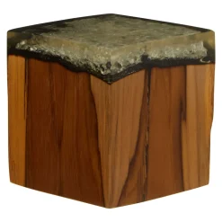 Statues & Sculptures Table Top|Contemporary-Forest Edge 10cm Wood Indoor Sculpture