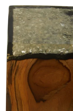 Statues & Sculptures Table Top|Contemporary-Forest Edge 10cm Wood Indoor Sculpture