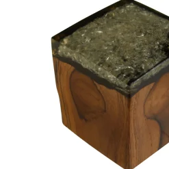 Statues & Sculptures Table Top|Contemporary-Forest Edge 10cm Wood Indoor Sculpture