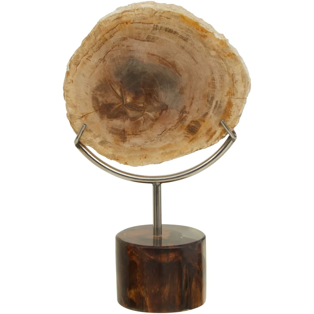 Statues & Sculptures Table Top|Abstract-Forest Fusion 38cm Wood Indoor Sculpture