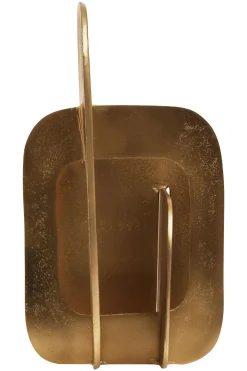 Statues & Sculptures Table Top|Abstract-Fusion 33cm Gold Metal Indoor Sculpture