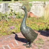 Statues & Sculptures Goose-Goose 66cm Bronze Metal Garden Ornament