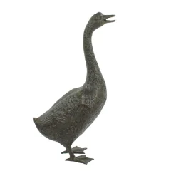 Statues & Sculptures Goose-Goose 66cm Bronze Metal Garden Ornament