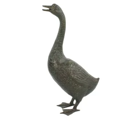 Statues & Sculptures Goose-Goose 66cm Bronze Metal Garden Ornament