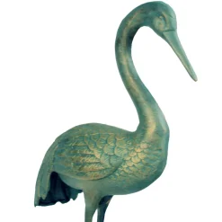 Statues & Sculptures Cranes-Grand Cranes Bronze Metal Garden Ornaments