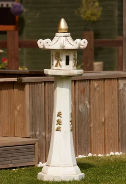 Statues & Sculptures Pagodas-Grand Japanese Pagoda Stone Garden Ornament