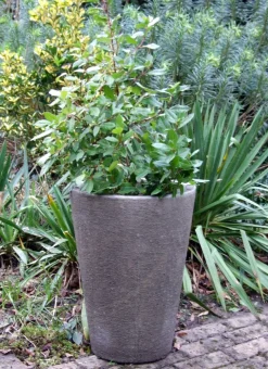 Statues & Sculptures Large|Round-Grand Long Tom Vase Stone Garden Planter