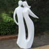 Statues & Sculptures Modern-Harmony 80cm Marble Resin Modern Garden Statue