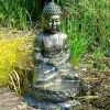 Statues & Sculptures Buddha-Hindu Buddha Bronze Metal Garden Statue
