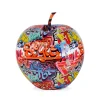 Statues & Sculptures Table Top|Graffiti-Iconic Apple 30cm Graffiti Resin Indoor Sculpture