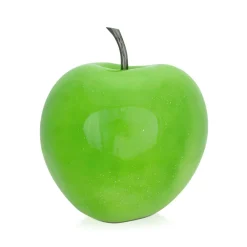 Statues & Sculptures Table Top|Contemporary-Iconic Apple 30cm Green Resin Indoor Sculpture