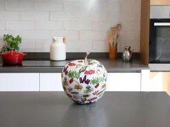 Statues & Sculptures Table Top|Pop Art-Iconic Apple 30cm Pop Art Resin Indoor Sculpture