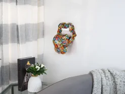 Statues & Sculptures Wall Art|Pop Art-Iconic Lips 42cm Pop Art Resin Wall Sculpture