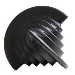 Statues & Sculptures Table Top|Abstract-Inception 17cm Black Metal Indoor Sculpture