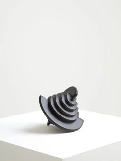 Statues & Sculptures Table Top|Abstract-Inception 17cm Black Metal Indoor Sculpture