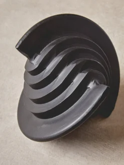 Statues & Sculptures Table Top|Abstract-Inception 17cm Black Metal Indoor Sculpture