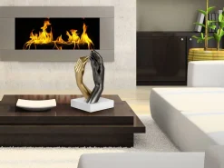 Statues & Sculptures Table Top|Contemporary-Infinite Touch 36cm Gold Resin Indoor Sculpture